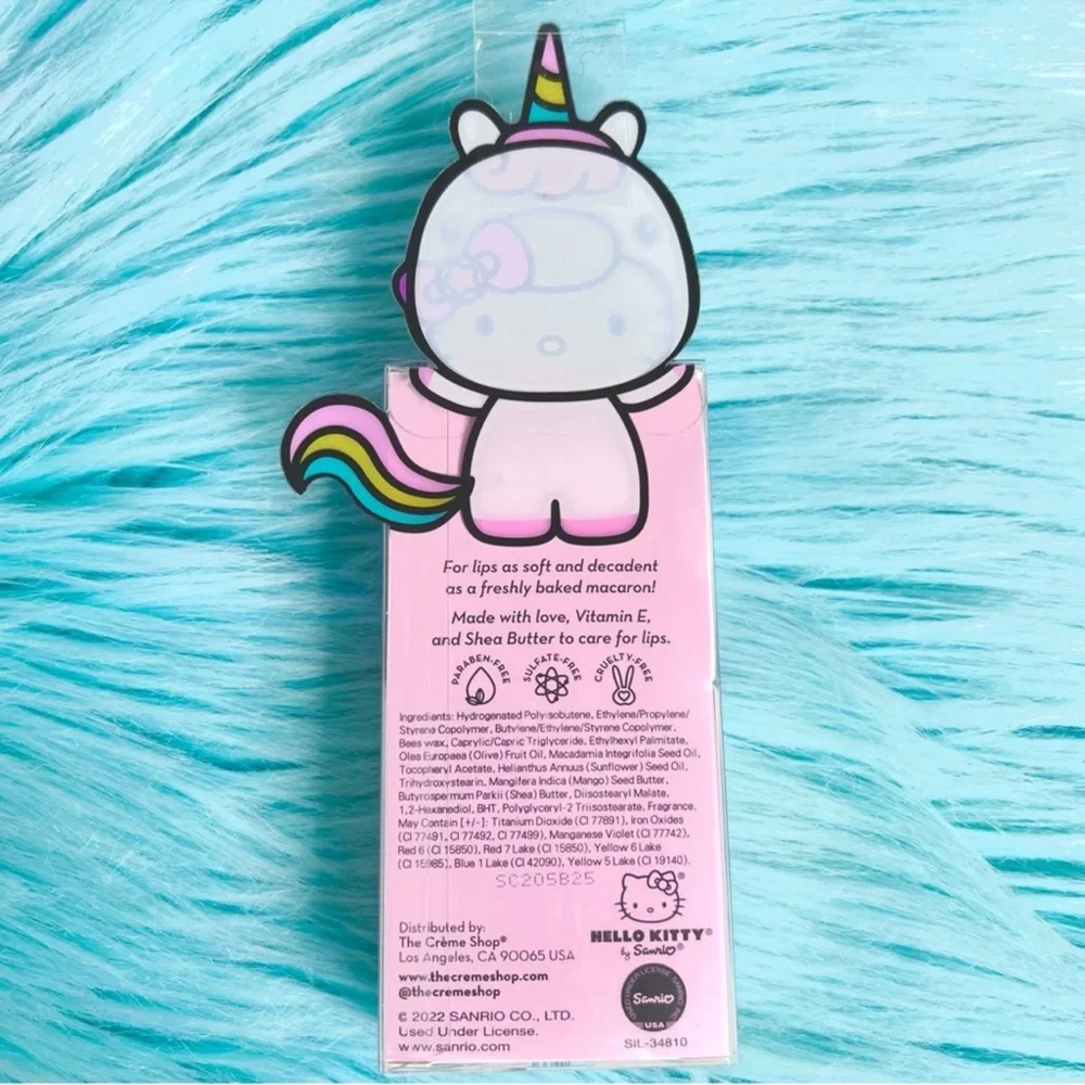 Crème Shop X Sanrio Sweet Sprinkles Hello Kitty Limited Edition Macaron Lip Balm